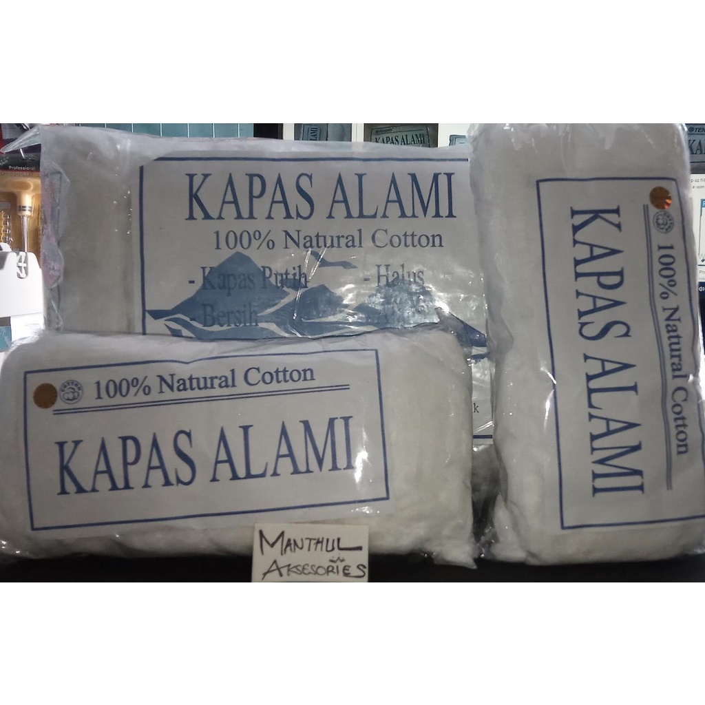 Kapas Alami 100℅ Natural Cotton Untuk Filter Air Zernii