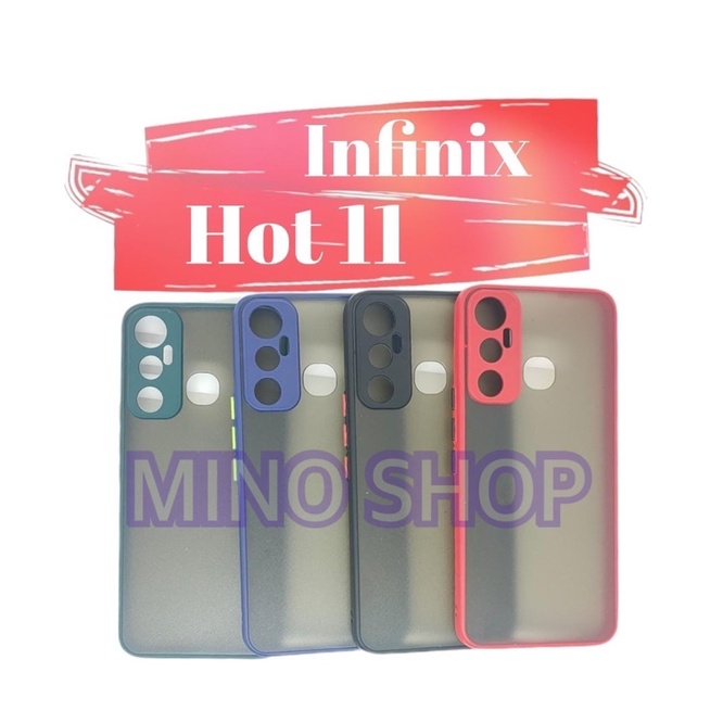 SOFTCASE INFINIX HOT 11 - HARDCASE DOVE MYCHOICE + PC - AERO CASE