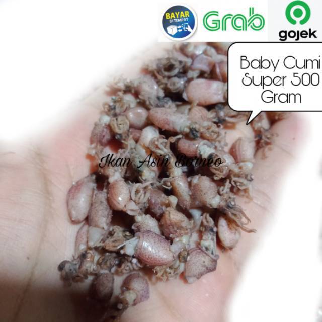 

Baby Cumi Asin Super 500 Gram