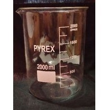 BEAKER 2000 ml pyrex