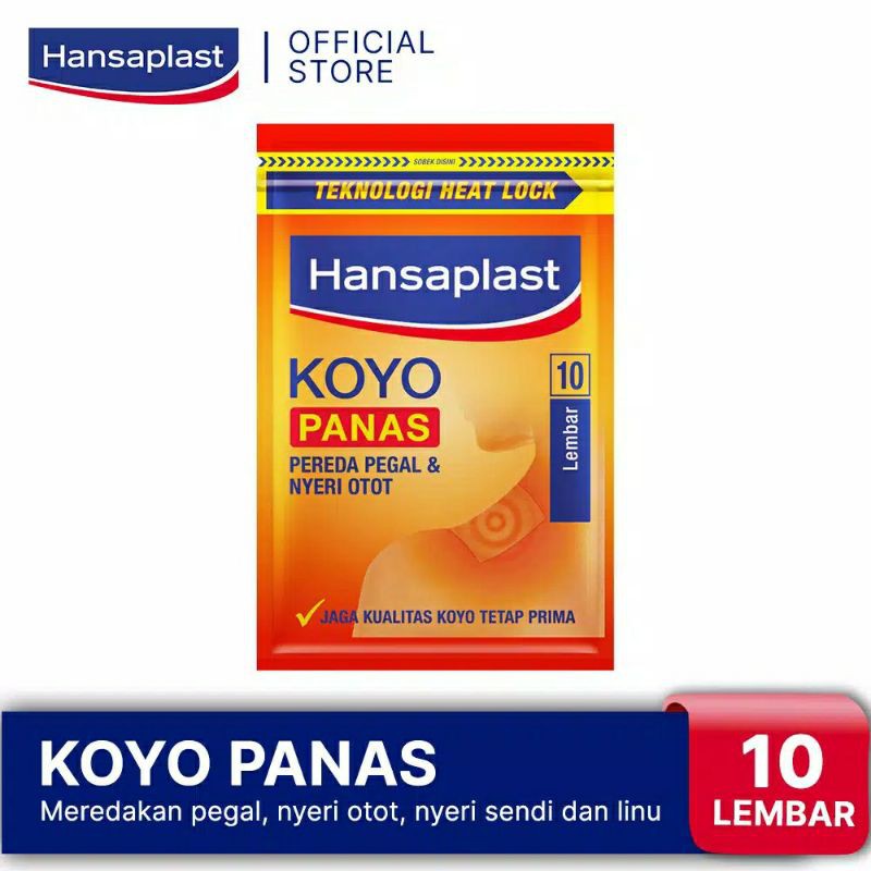 koyo hansaplast hot isi 10 pcs