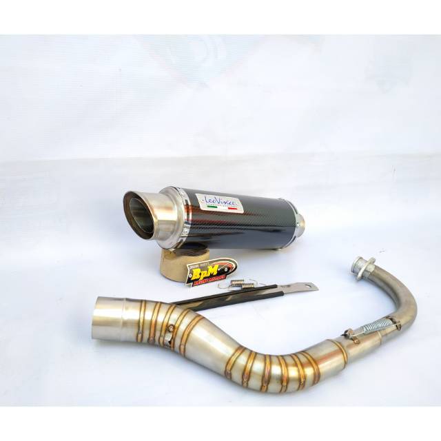 Knalpot LEOVINCE GP Corsa Vario 150 - Nmax - Aerox - Beat - Vario 125