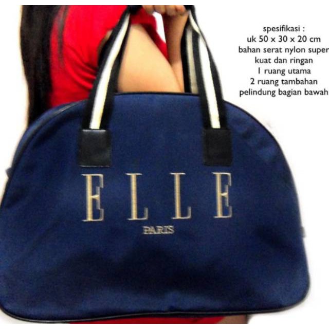 Travel Bag Tas Pria Tas Wanita - Tas Pakaian Multi Fungsi Tas pakaian jumbo Elle Tas Mudik