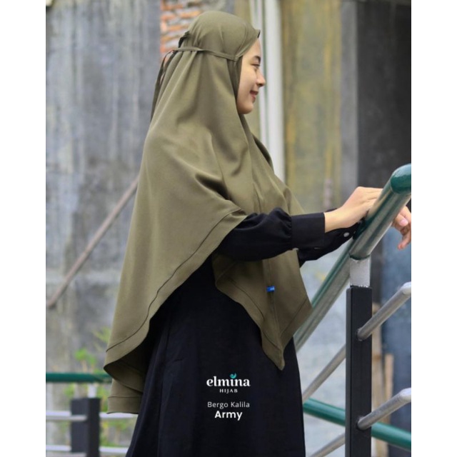 Jilbab tali Bergo Kalila By Elmina Hijab