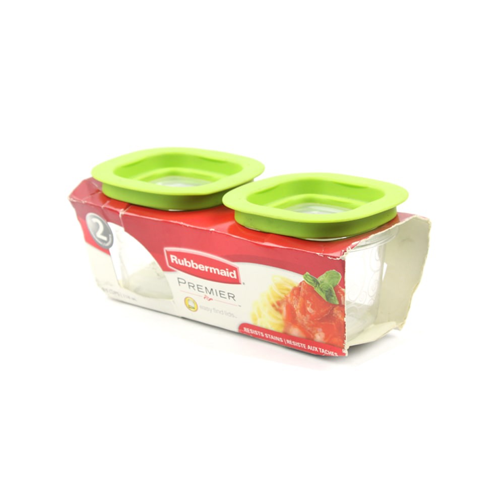 RUBBERMAID PREMIER SET WADAH MAKANAN 118 ML 2 PCS