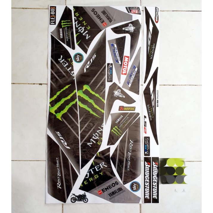 Striping Lis Sticker Vareasi Yamaha R15 V1 V2 Striping R15 V1 V2 Striping R15 Monster