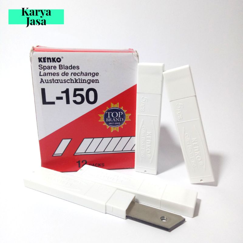 

KENKO L-150 Spare Blades | Refil isi Cutter L-150 | Grosir ATK Medan