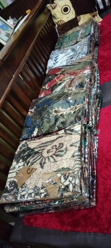 Baju Batik Pria Slimfit Big Size M L Xl Xxl Atasan Kemeja Batik Lengan Panjang Original