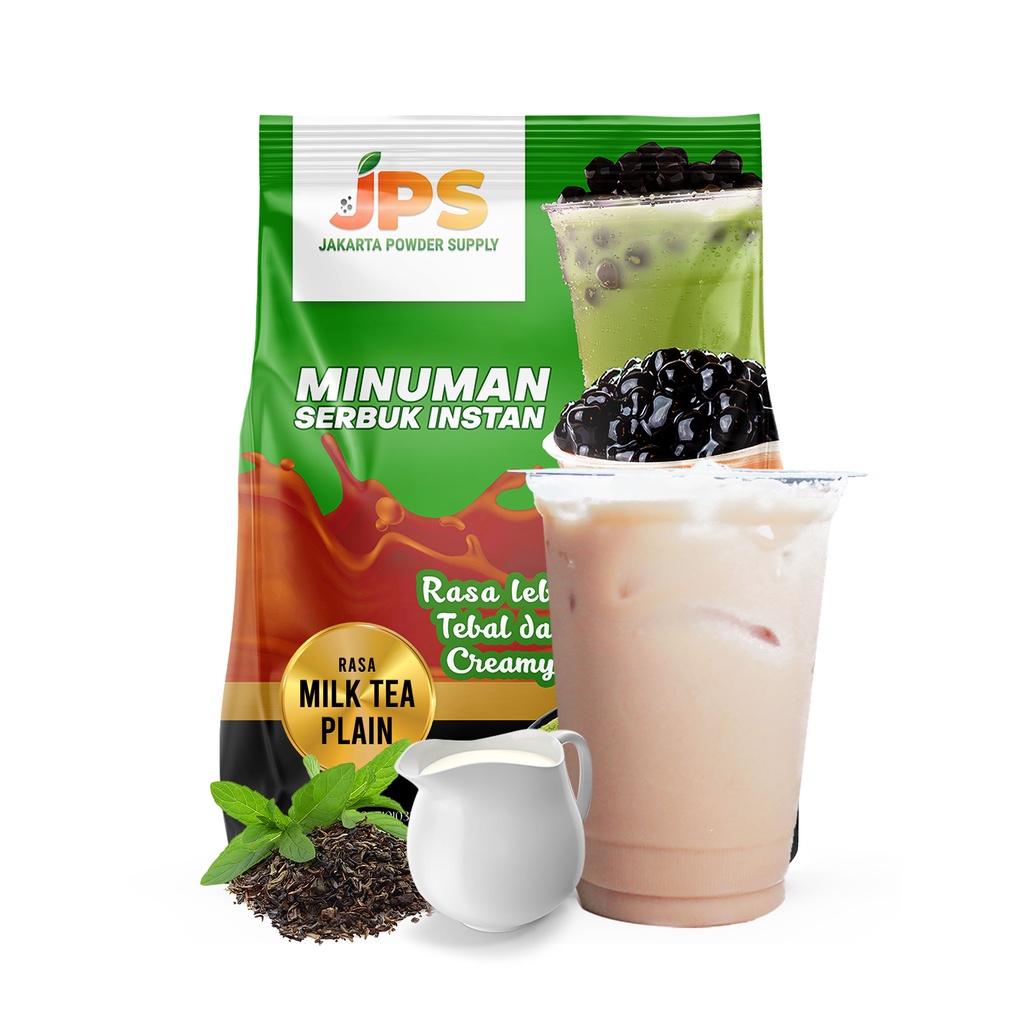 

JPS Milk Tea Plain Serbuk Powder Bubuk Minuman 1 Kg