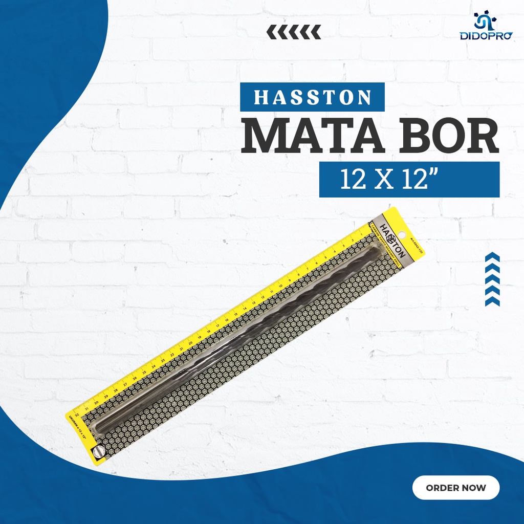 HASSTON PROHEX Mata Bor Tembok 12x300mm Bor Beton Panjang 0242-120