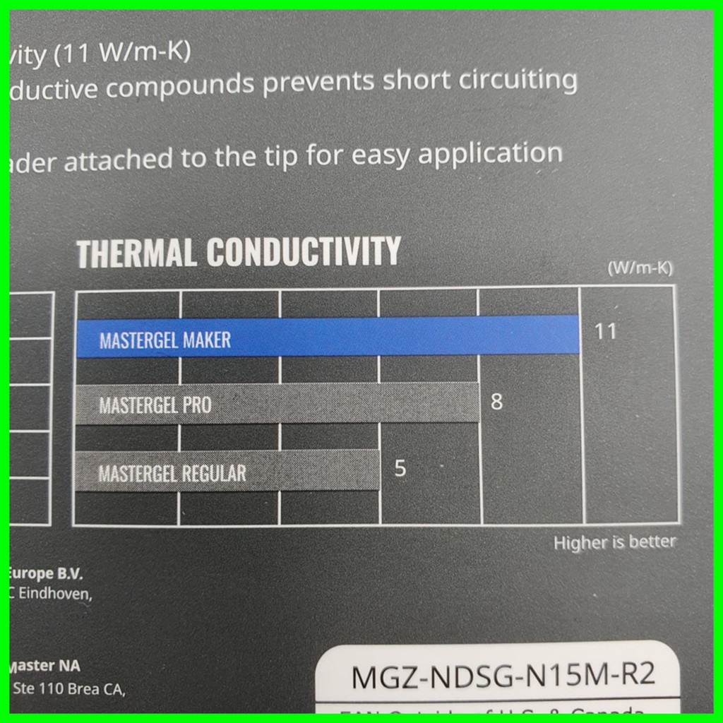 Cooler Master MasterGel Maker Thermal Pasta Processor GPU CPU VGA