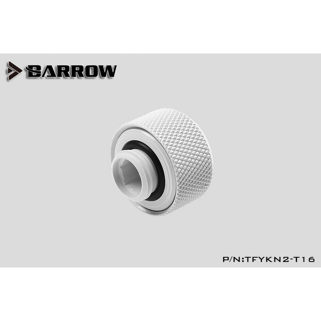 BARROW TFYKN2-T16 16mm OD Compression Fitting - White