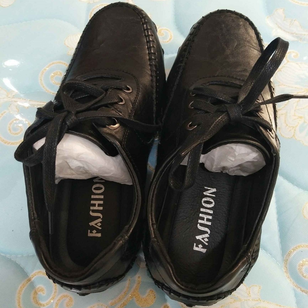 COD Sepatu Sneaker Pria Import Sneaker Kulit Sapi Asli Kasual Sepatu Formal Kantor Tali Kasual Santai Murah 055