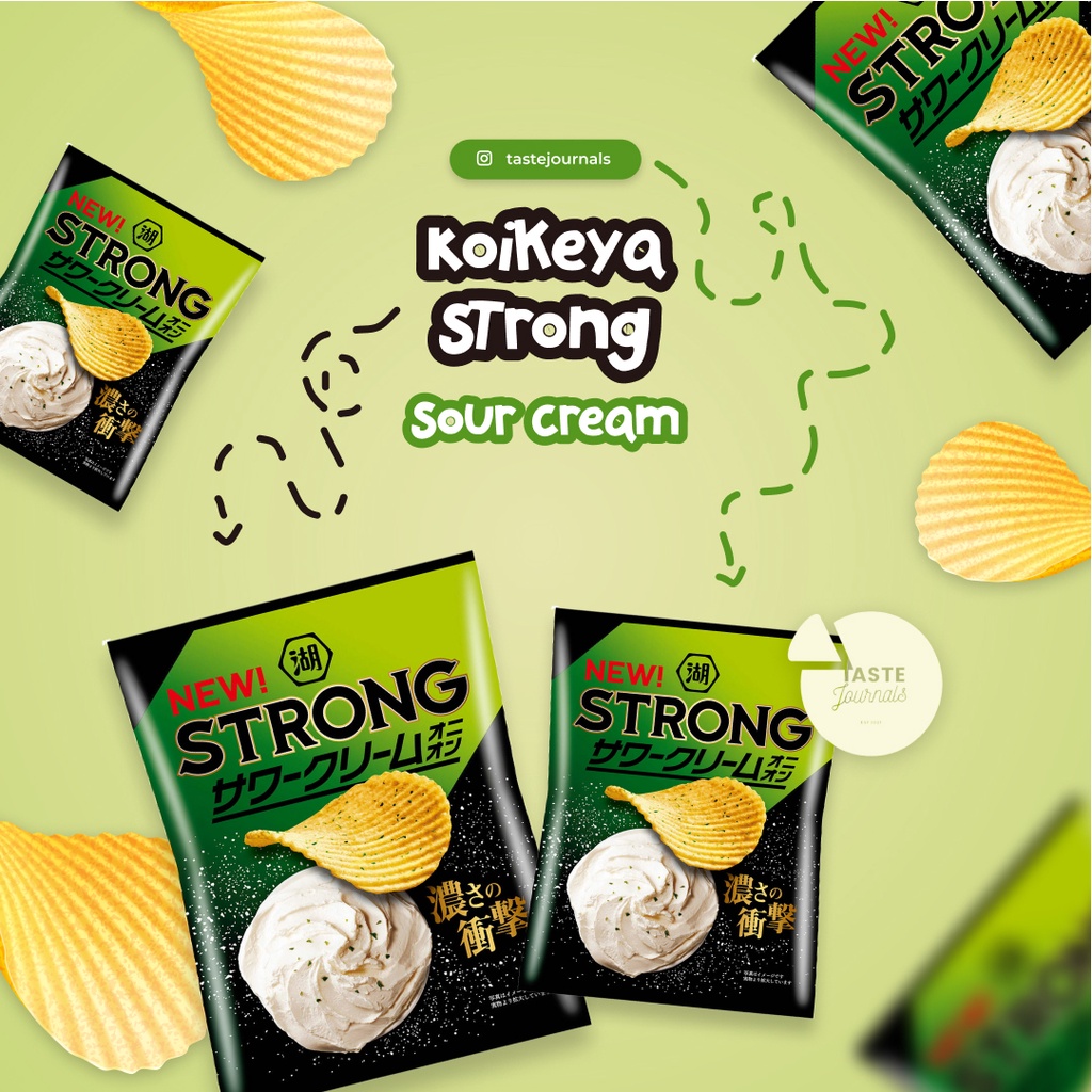 

SNACK JEPANG!!! KOIKEYA Strong Sour Cream
