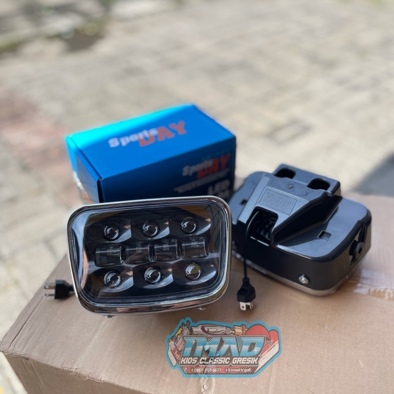 DAYMAKER RX KING 10 MATA PNP RXKING Gl Max GL100 oval lampu daymaker RXK RK KING RX SPESIAL set bato