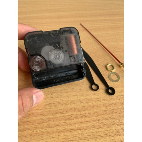 Mesin Jam Dinding Original 12888 Quartz lengkap