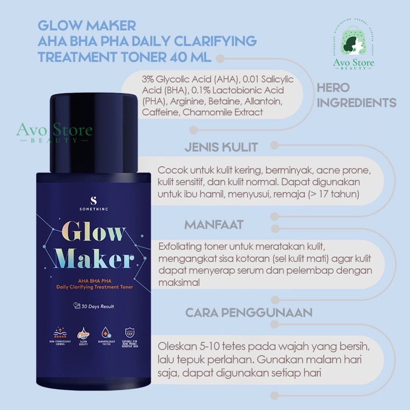 SOMETHINC GLOW MAKER &amp; SOMETHINC SUPPLE POWER