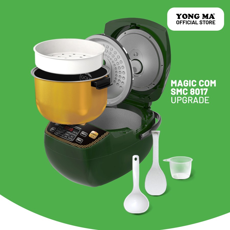 Magic Com Yong Ma SMC8017 / SMC 8017 UPGRADE Penanak Nasi Yongma Digital 2 LITER