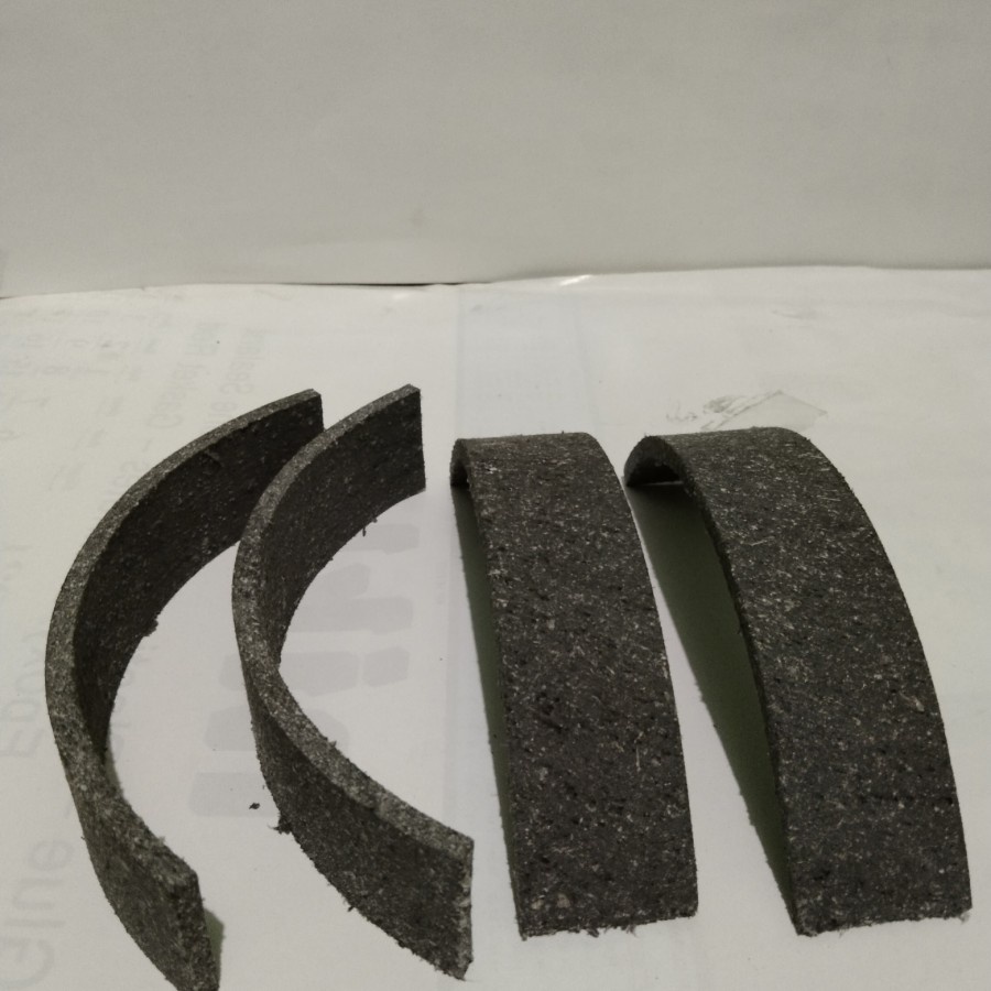 BRAKE LINING ONLY SET/ KULIT KAMPAS GANDA MOTOR METIK 1SI 4 PCS/SET