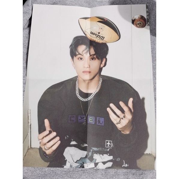 Folded poster Mark Boring ,Chenle Chilling , Mark Crazy