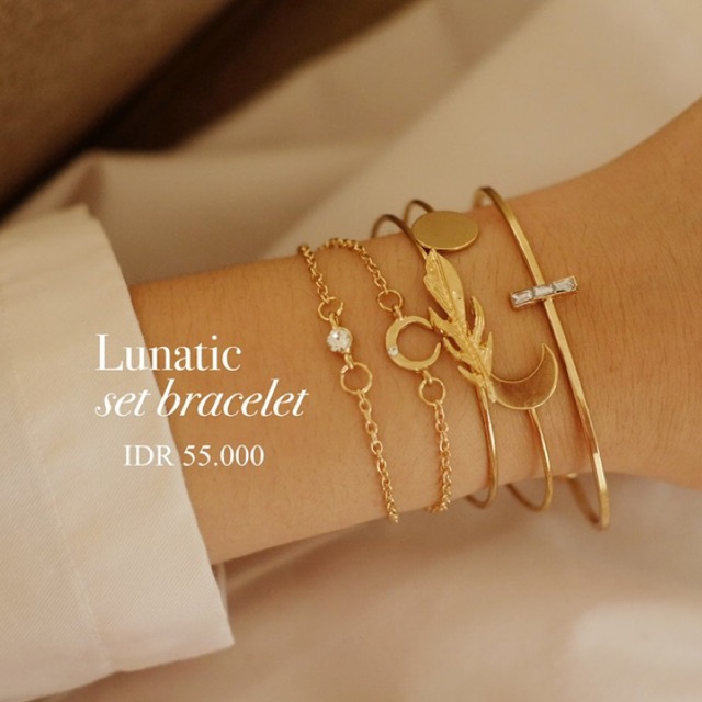 Lunatic set bracelet &amp; bangles