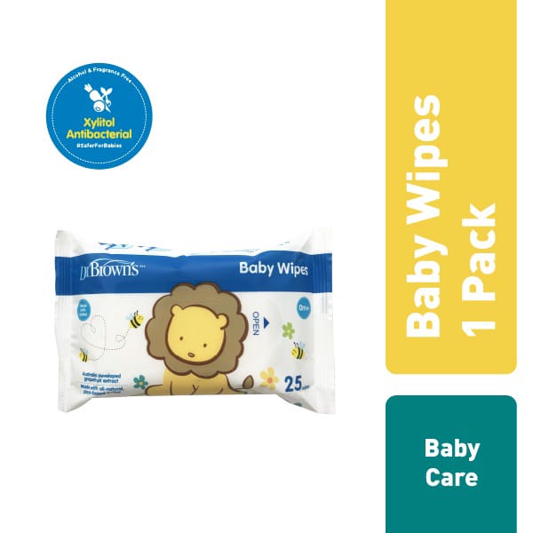 Dr.Brown's Baby Wipes / Tisu basah / tissue / tissue basah