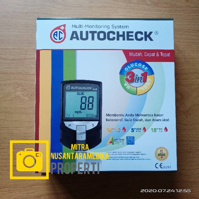 Alat Autocheck 3 in1