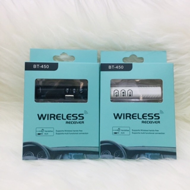 Car Bluetooth Wireless Receiver BT-450 BT 801 Bluetooth Car Kit Aux - 59915