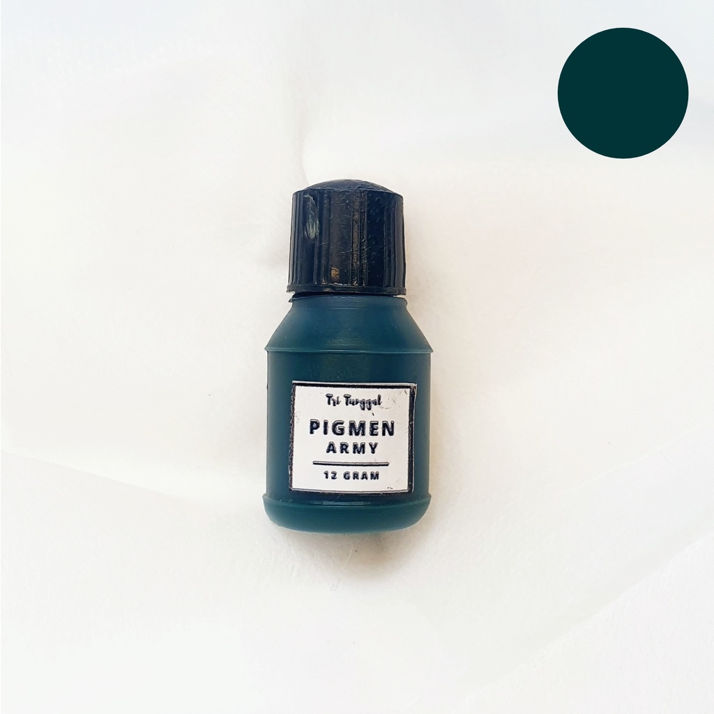 

PIGMEN MINI 12gr ARMY SURGA Pewarna Sablon Cat Pigment Warna Warni Color Stabilo Waterbased Tie Dye Pigment Cairan Paint Kerajinan Prakarya Perlengkapan Gambar Mewarna Lukis Craft