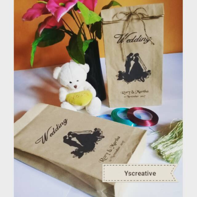 

Paper bag 15*5*25custom desain