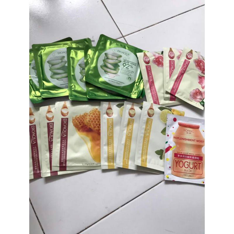 masker wajah bio aqua