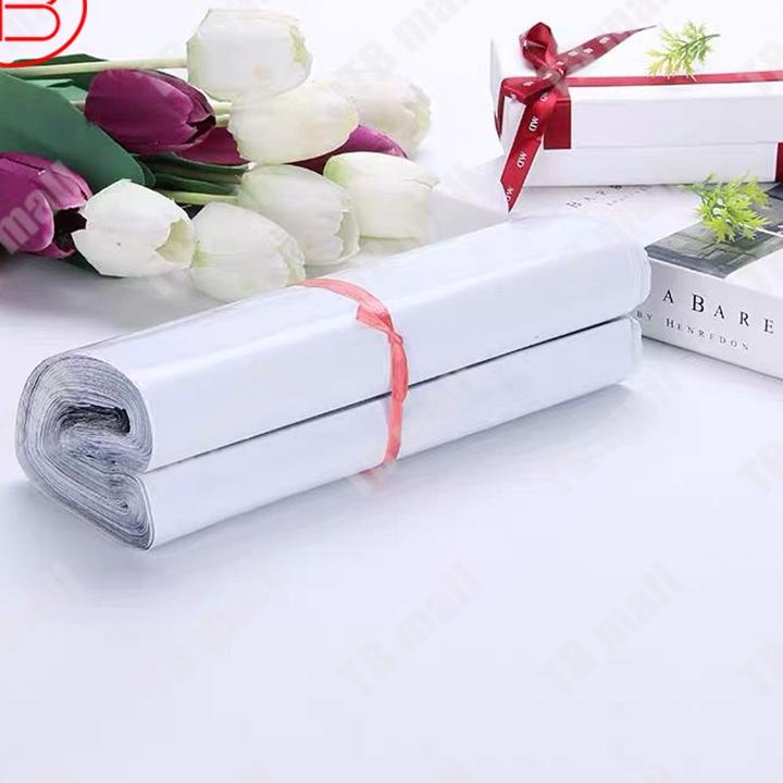 

향 Plastik Packing Olshop Polymailer 17X30CM Putih Isi 100 Lembar Tebal Lem Perekat Ter