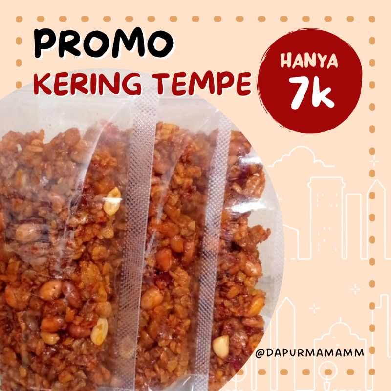 

PO Orek Tempe - Kering Tempe + Kacang/Teri Pedas Manis 100gr