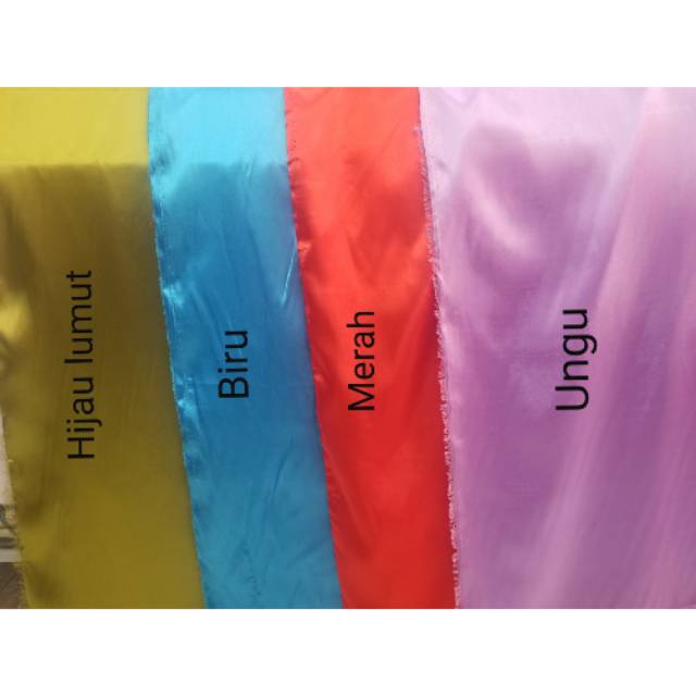 Kain Satin per 1 meter