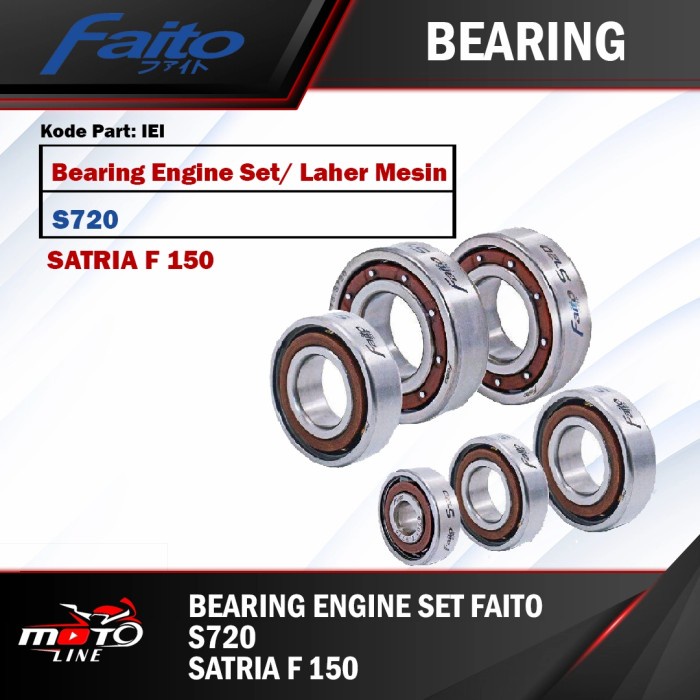 Laher Mesin Set Racing FAITO S720 Satria Fu 150 Karbu Fiz R