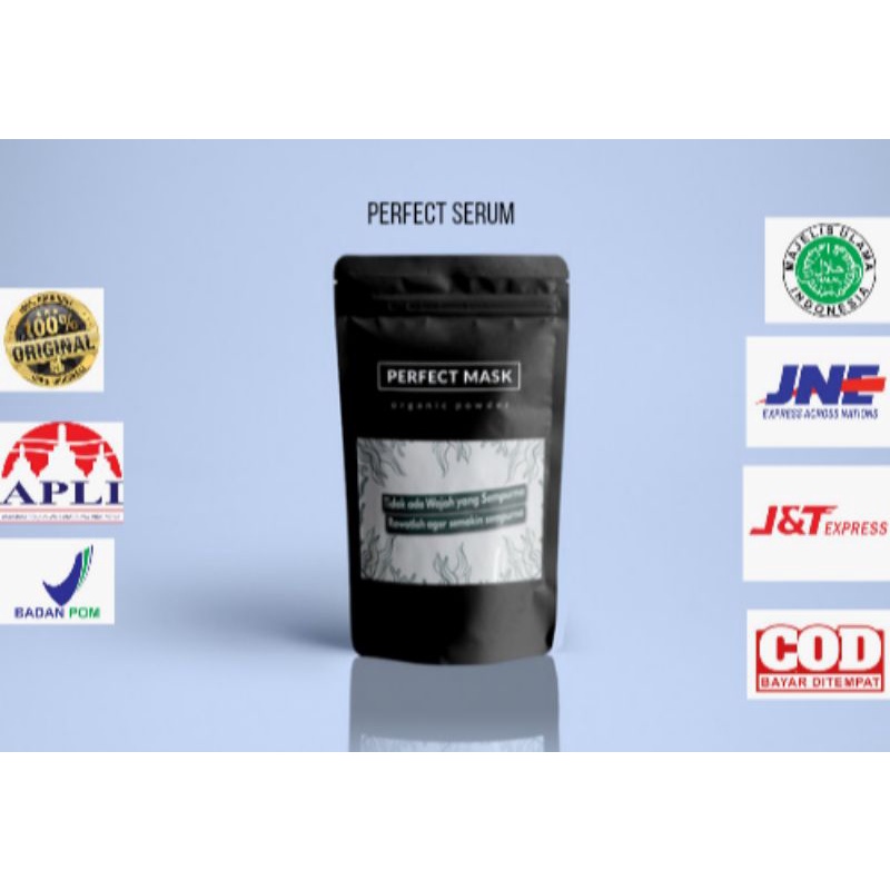 PERFECT MASK ORIGINAL | Hilangkan Jerawat, Bekas Jerawat, Komedo, Atasi muka Kering & Berminyak, Mas