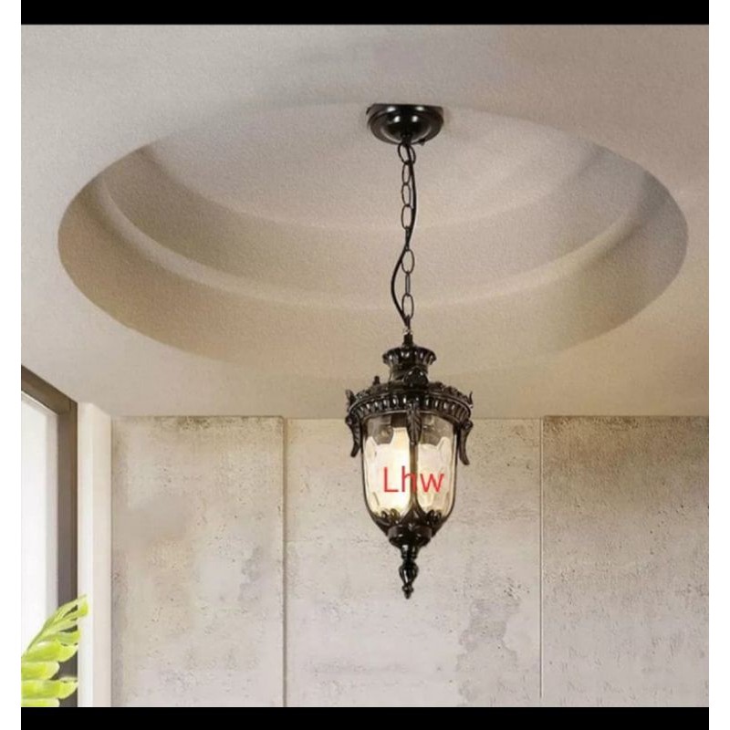 lampu hias gantung 1170 dekorasi teras cafe outdoor indoor