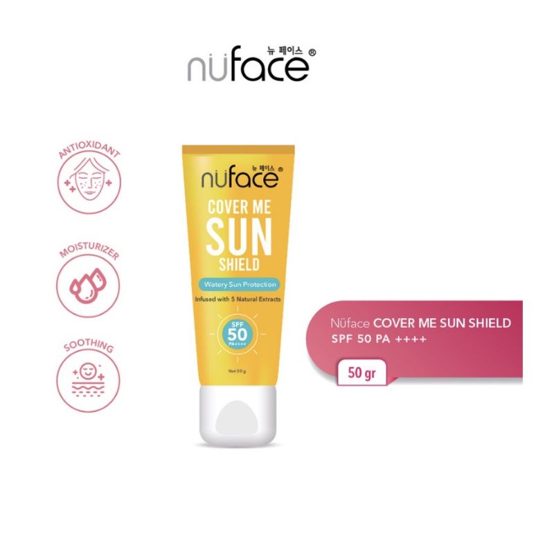 Nuface Cover Me Sun Shield Series