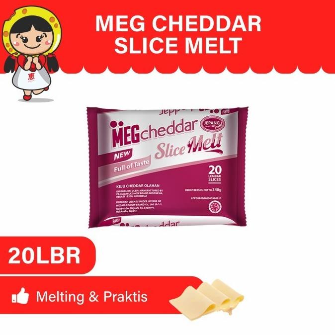 

Diskon MEG Cheddar Slice Melt Keju Meleleh Slices Cheese Exp Panjang Diskon