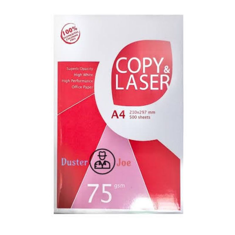 Kertas Hvs Copy Laser A4 75 gr Per Rim