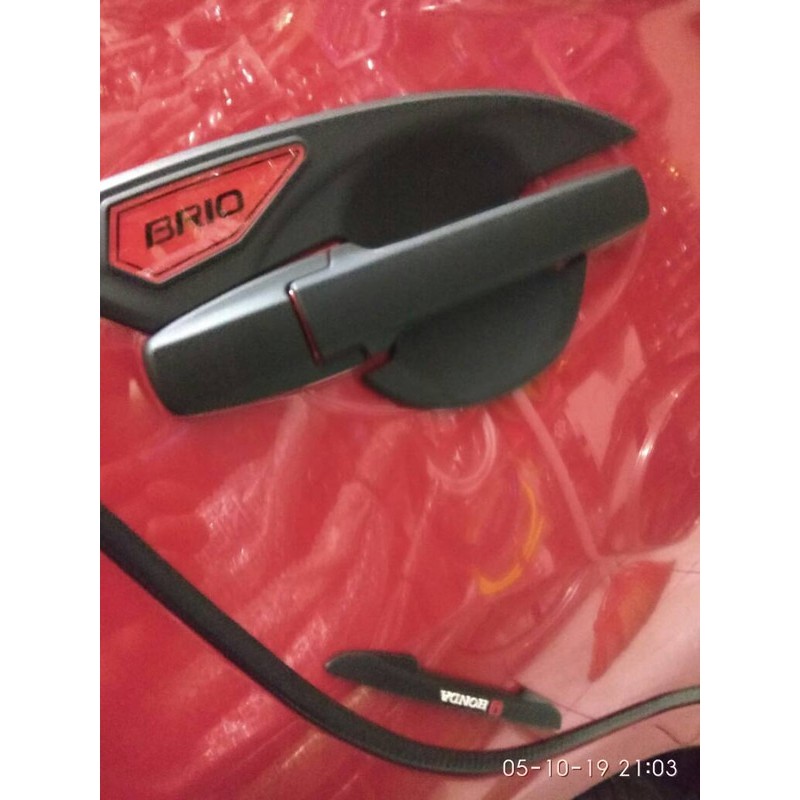 PAKET OUTER HANDLE ALL NEW BRIO RS DAN SATYA COVER DOOR HANDEL COVER GAGANG PINTU MOBIL