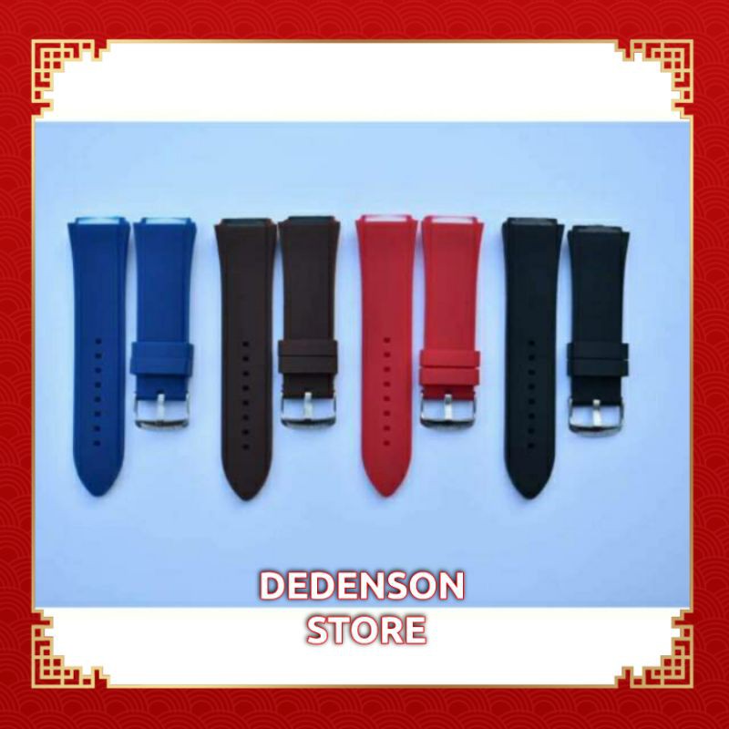 STRAP TALI JAM TANGAN PRIA RUBBER GC GUESS 22mm GUESS  STRAP