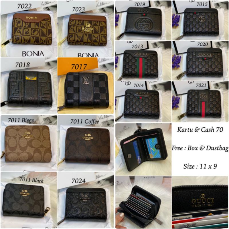 Dompet Card &amp; Cash Import