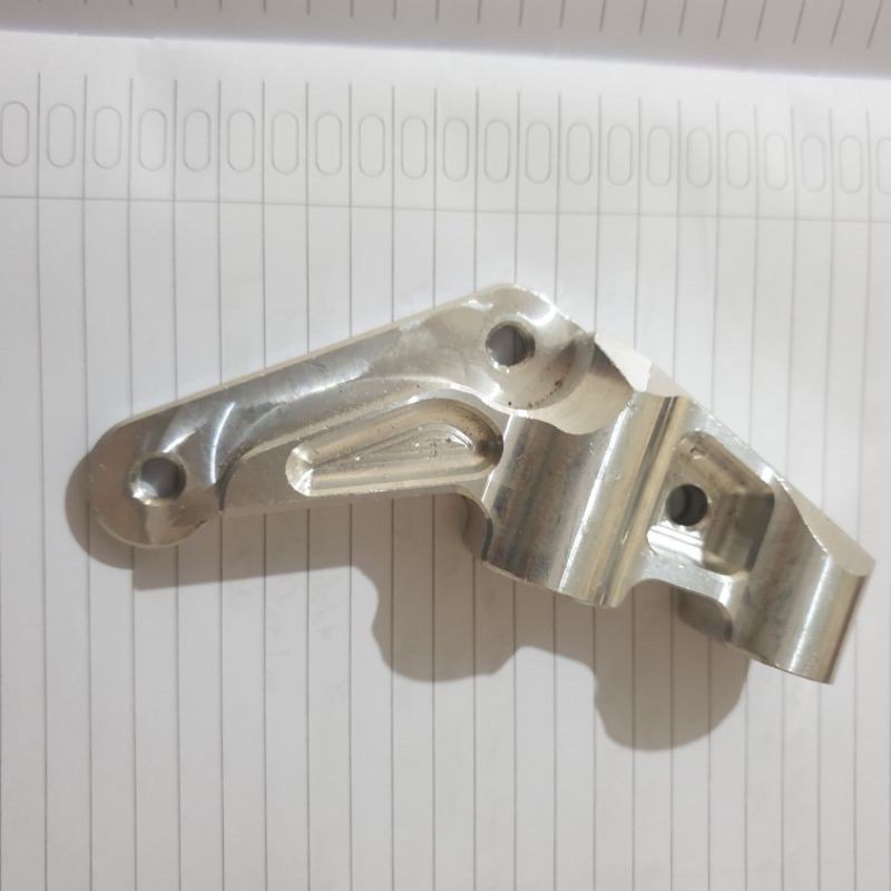 breket monoblok kaliper 4 piston full cnc ninja rr ninja r satri fu disk standar
