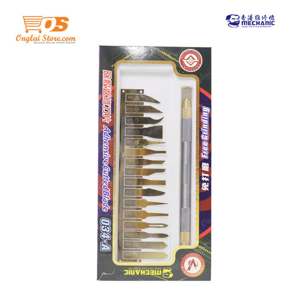 

gk Pisau IC Pen Cutter MECHANIC 034A 17 IN 1 ORINAL