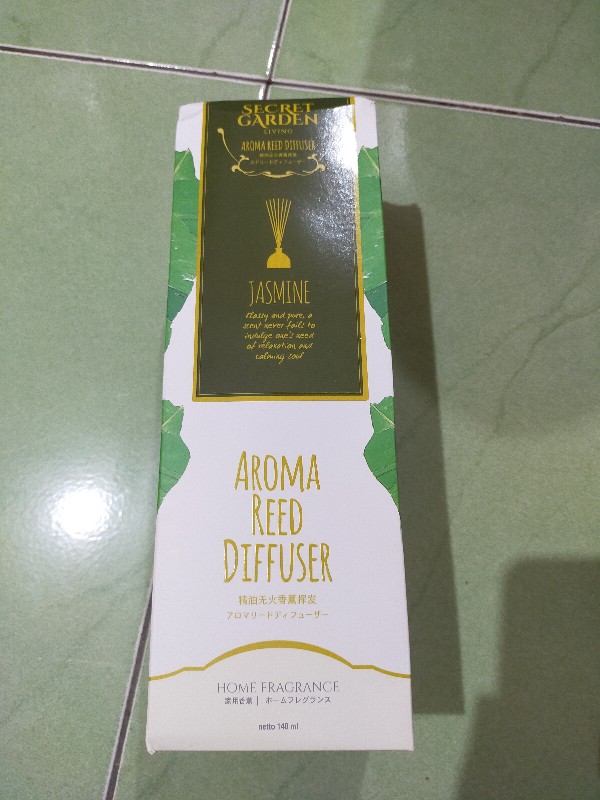 Secret Garden Aroma Reed Diffuser Jasmine 140ml