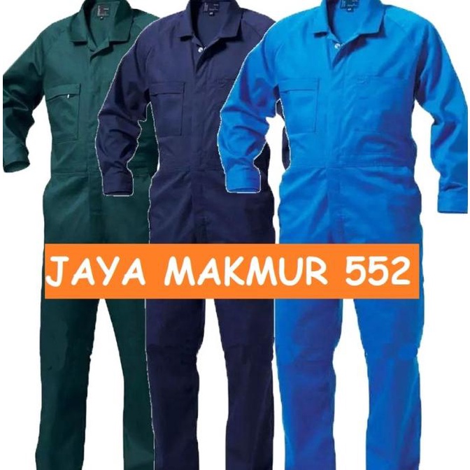 Wearpack / katelpak / coverall seragam bengkel Polos