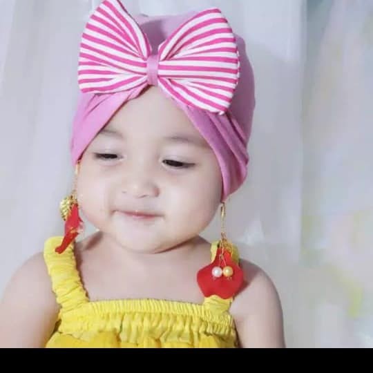 turban anting pita salur baby-bayi-kids-anak-topi-kupluk-bandana-ciput