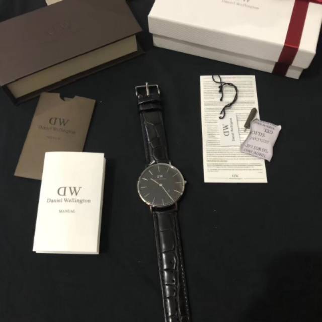 JAM DW Daniel Wellington Classic Black York Rosegold Original