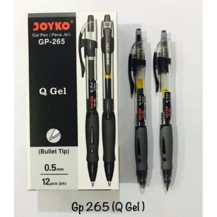 

Stock Terlaris PEN GEL JOYKO GP 265 BOLPEN CETEK GEL Q GEL [LUSIN] - Hitam STATIONERY Quin